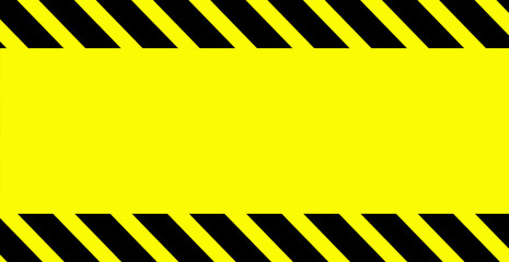 Textfreiraum - Banner in schwarz gelb