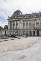 Fototapeta premium Royal Palace of Brussels (Palais Royal de Bruxelles, 1783 - 1934) - official palace of King and Queen of Belgians in centre of nation's capital Brussels, Belgium. 