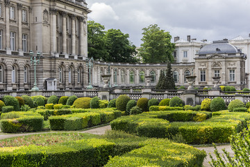 Royal Palace of Brussels (Palais Royal de Bruxelles, 1783 - 1934) - official palace of King and Queen of Belgians in centre of nation's capital Brussels, Belgium. 