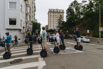 Segway tour in San Francisco.