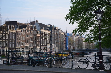 canal in amsterdam