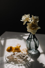 still life of a bouquet of flowers