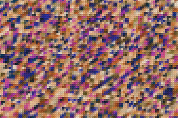 Colorful geometric pattern with different shapes. Modern creative texture