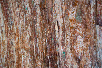decorative stone structure background texture with rough layers and natural sand color