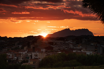 Puesta de sol
