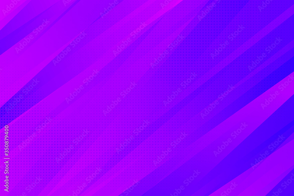 Poster abstract technology gradient blue and violet color design with halftone template design background. 
