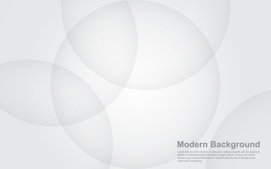 Illustration vector graphic of Abstract background light silver color modern