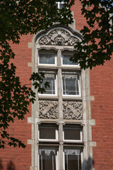 Detail of the former Villa Edward Schmidt (senior) (1903)