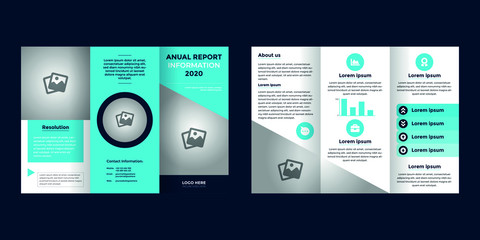 Travel Tri-Fold Brochure Design 