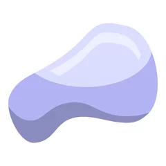 Deurstickers Sea pearl icon. Isometric of sea pearl vector icon for web design isolated on white background © ylivdesign