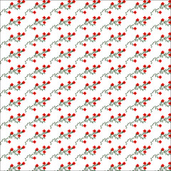 Vektor, Muster, Hintergrundmuster, Zweige, Blüten, Blätter, Design, Papier, Geschenkpapier, Stoff, Dekoration, rote, gelbe, braune, schwarze, weiße Farben 