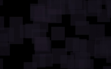 Black abstract background. Backdrop with grey squares. 3D illustration