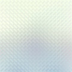 Corrugated glass textured geometric background. Light blue weave mosaic pattern.