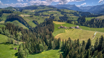 Bauernhäuser im schönen Emmental