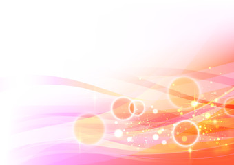 abstract colorful background with circles