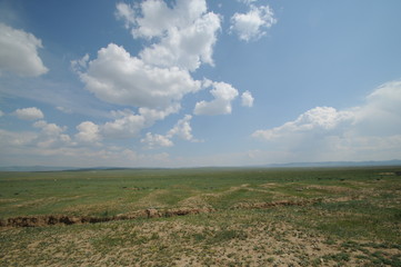 horizon of Mongolia 