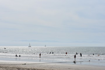 Sunny Beach and Ocean in Puerto Vallarta, Mexico