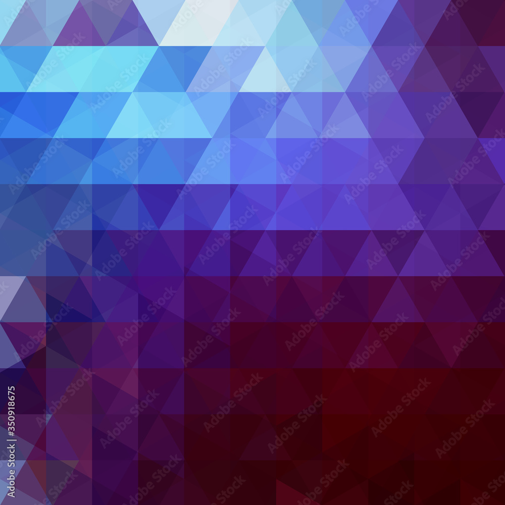 Poster background of purple geometric shapes. abstract triangle geometrical background. mosaic pattern. vec