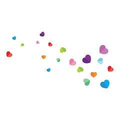 paper love background  vector illustration design