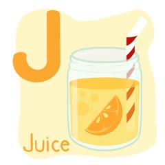 Hand draw Illustration of Capital Letter 