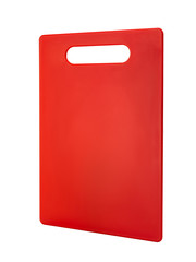 red kitchen cutting Board