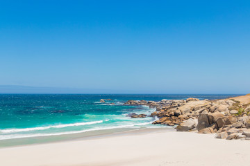 Camps Bay Beach, Kaapstad, Zuid-Afrika.
