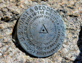 Historic benchmark, US Coast and Geodetic Survey, Arizona