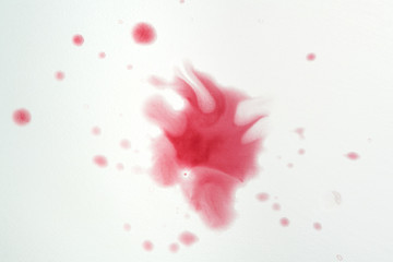 watercolor background stain paint red splashes