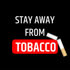 Design for World no tobacco day. save youth generation. Protecting youth from industry manipulation and preventing them from tobacco and nicotine use 