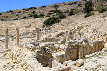 Ruins of antique Amathus city