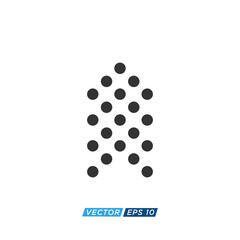 Arrow Download and Upload Icon Design Vector