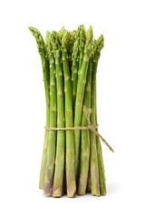 Asparagus on a white background