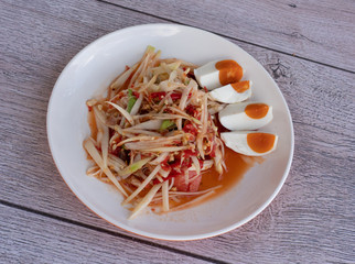 Thai Spicy Mixed Spicy Salads 