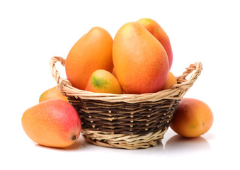 Mango on a white background