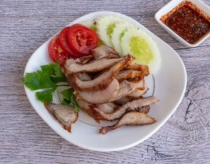 Thai Grilled Duck Dishes 