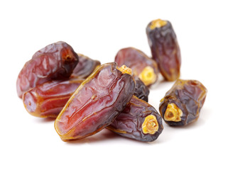 dates isolated on white background