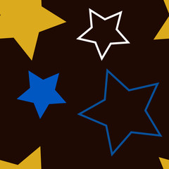 Trendy vector seamless colorful pattern with brush strokes. Vector illustration, geometric design. For shirts, posters, cards, scrapbooking, birthday and party invitations.
