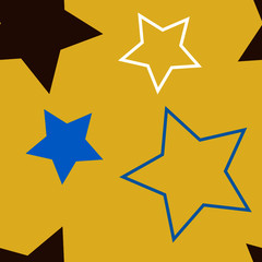 Trendy vector seamless colorful pattern with brush strokes. Vector illustration, geometric design. For shirts, posters, cards, scrapbooking, birthday and party invitations.
