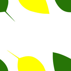 Summer vector seamless colorful pattern, frame with leaves and flowers. Vector illustration. Creative seamless patterns and prints set. For fashion  wear, T-shirts, posters, cards, scrapbooking.