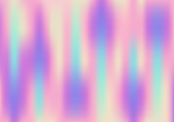 Rainbow striped background. Holographic background. Vector illustration.