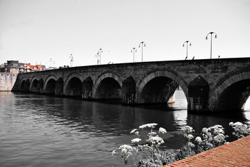 Fototapeta premium Saint Servaas Bridge (Sint Servaasbrug) Maastricht, Netherlands