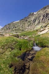 View of the surrounding area of Peñalara mountain in Madrid (Spain)