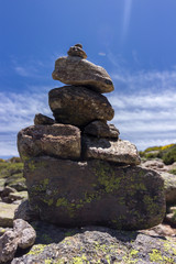 View of the surrounding area of Pe&ntilde;alara mountain in Madrid (Spain)