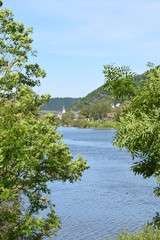 Blick auf die Mosel bei Moselkern
