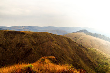 Obraz premium Misty mountain