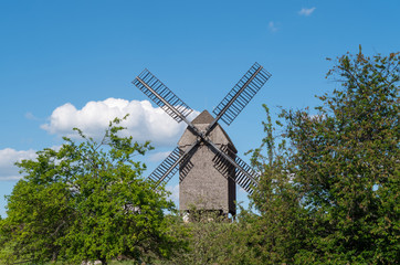 Plakat Old Windmill in the Countryside