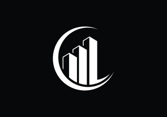 Real estate vector logo design, Building logo design, Real estate vector logo template, Logo for a property, Abstract home logo