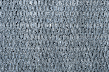 Background ant textured of new clean aluminum filter sheet.