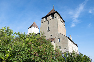 Fototapeta premium The swiss castle of Burgdorf
