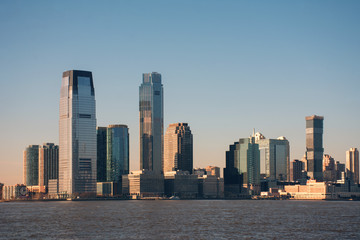 Naklejka premium panoramę nowego jorku